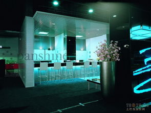 明亮大方純白的廚房設計效果圖