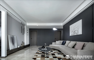 現(xiàn)代風(fēng)客廳吊頂裝修設(shè)計&ndash; 設(shè)計本裝修效果圖