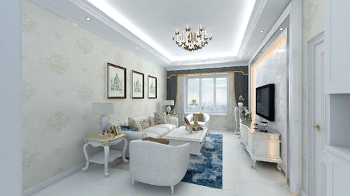 歐式輕奢，演繹雅致生活——亞林西首長家120平三居室裝修實(shí)景賞析